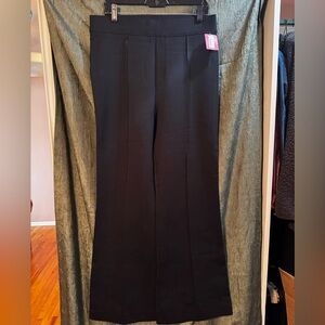 SPANX Black Wide-Leg Ponte Pants